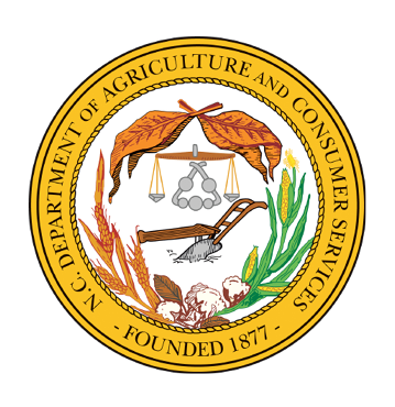 NORTH CAROLINA DEPARTMENT OF AGRICULTURE AND CONSUMER SERVICES